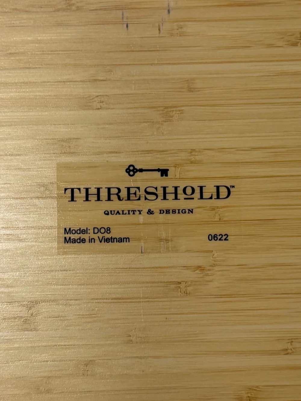 Threshold Bamboo Surface Panel in Light Natural Tone